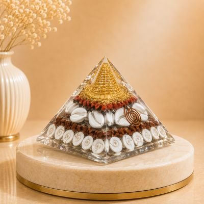 Citrine Pyramid — 9cm