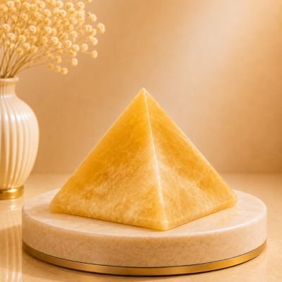 Green Aventurine Pyramid — 9cm