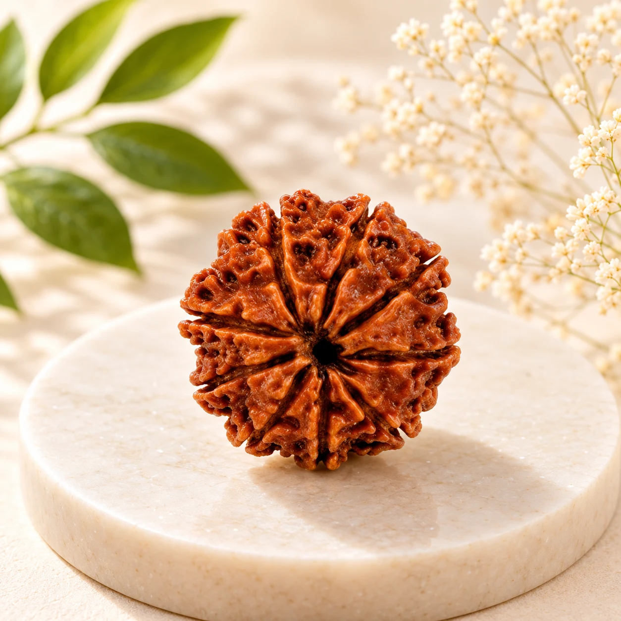 9 Mukhi Nepali Rudraksha