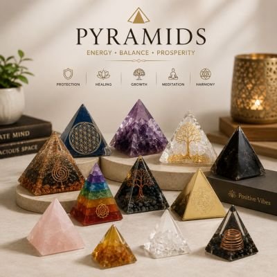 Rose Quartz Pyramid — 7cm