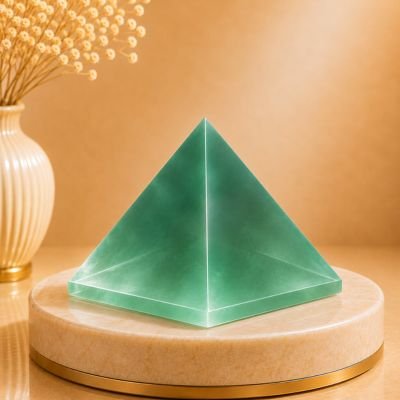 Rose Quartz Pyramid — 9cm