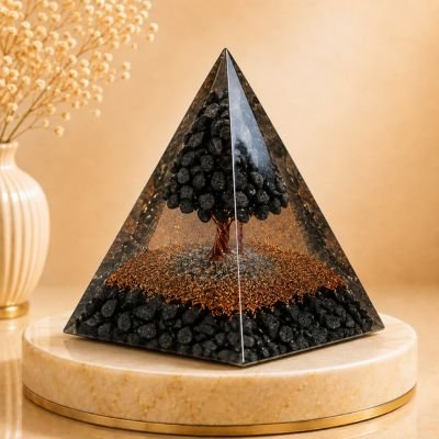 Tiger's Eye Pyramid — 6cm
